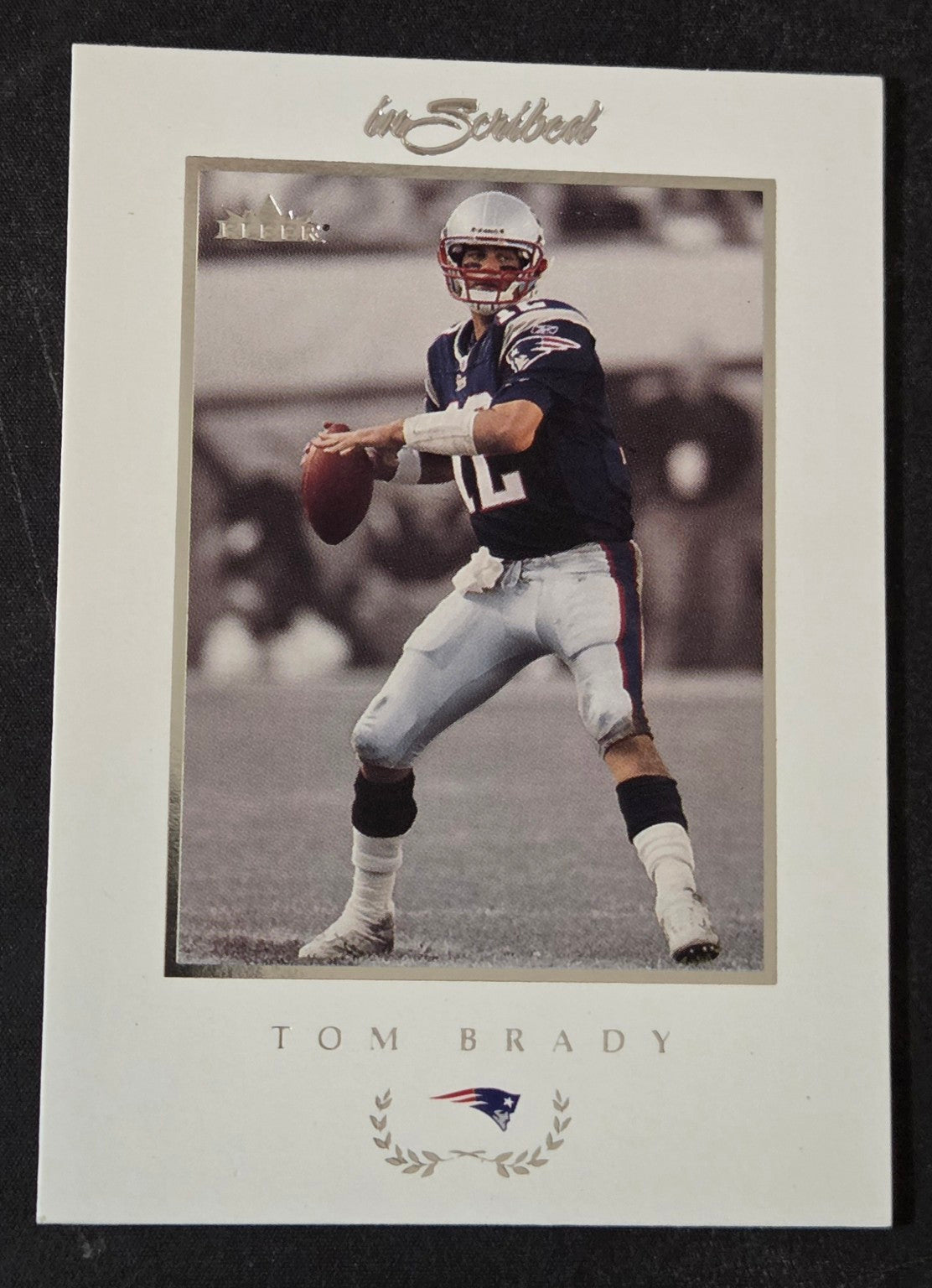 2004 Fleer Inscribed Tom Brady #59 front