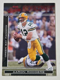 2006 Playoff Absolute Memorabilia Aaron Rodgers #57 Spectrum Red front