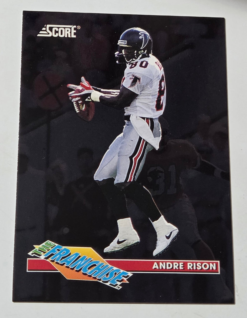 1993 Score The Franchise Andre Rison #1 front