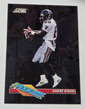 1993 Score The Franchise Andre Rison #1 front