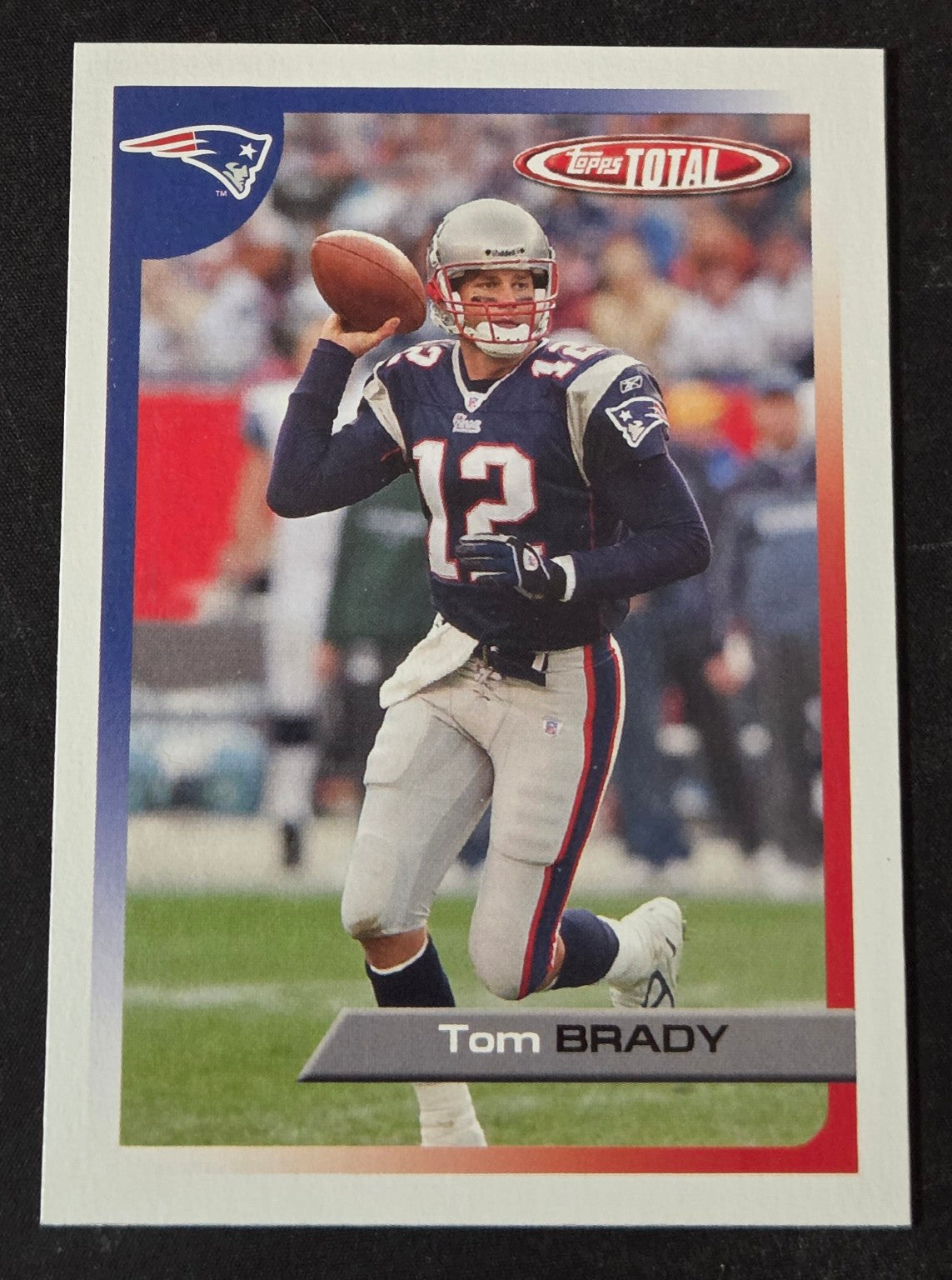 2005 Topps Total Tom Brady #98 front
