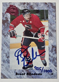 1991 Classic Draft Picks Brent Bilodeau autograph 905/1000 front