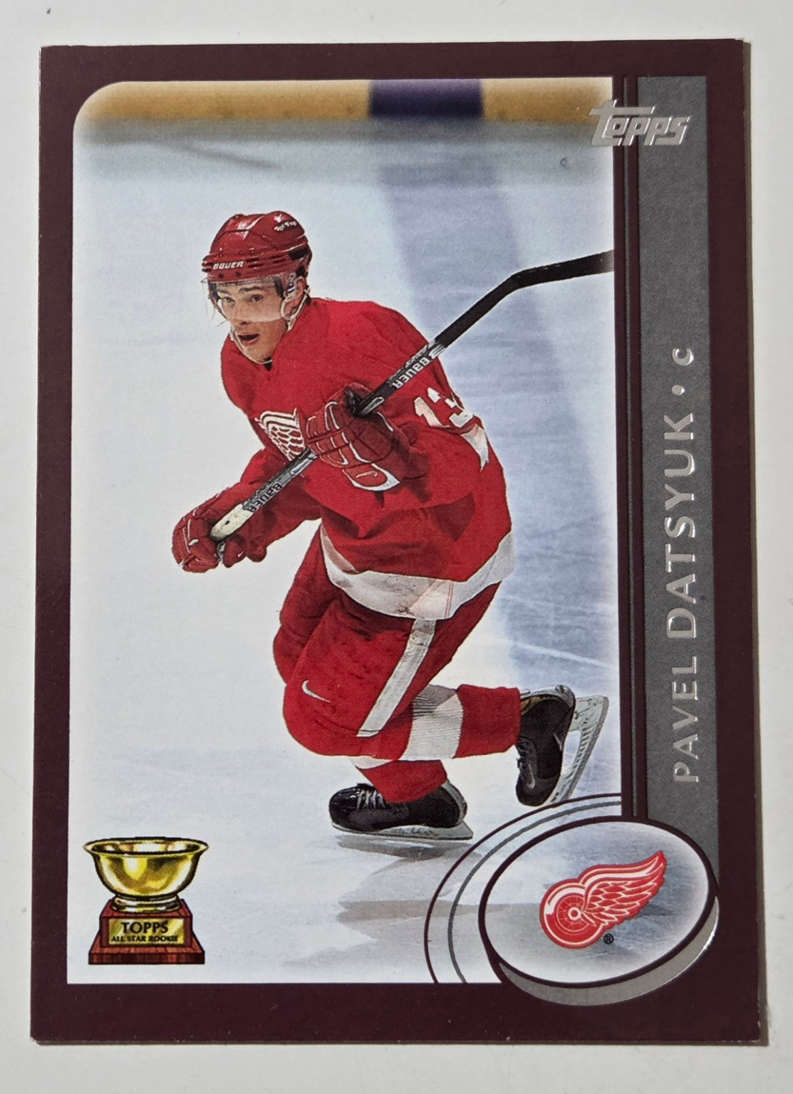 2002-03 Topps Pavel Datsyuk #235 Detroit Red Wings card front