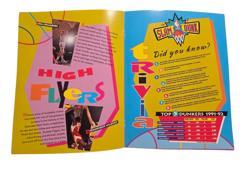 Tom Chambers Dominique Wilkins High Flyers and NBA trivia pages
