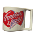 Avon Forever Yours heart-shaped mug front design