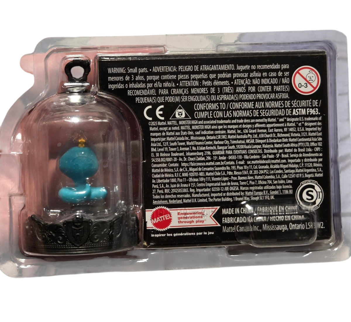 Mattel Monster High Hissette sealed package back