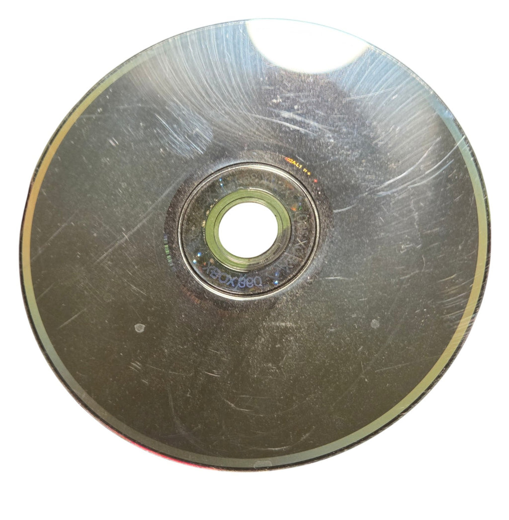 Call of Duty Black Ops II Xbox 360 scratched disc underside