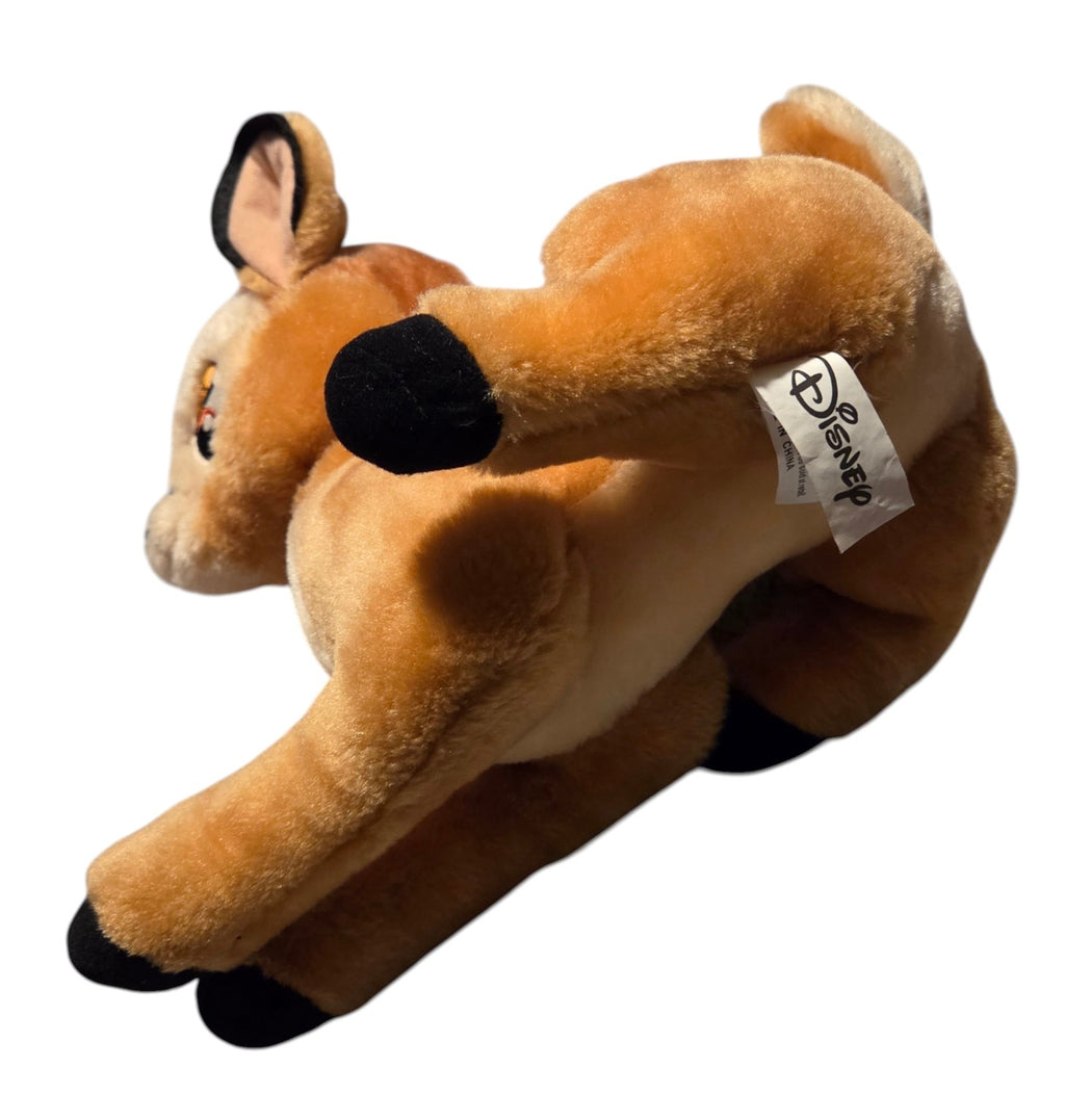 Bambi plush underside with Disney sewn-in tag