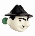 Rocky & Bullwinkle – Boris Badenov Character Head Vending Whistle