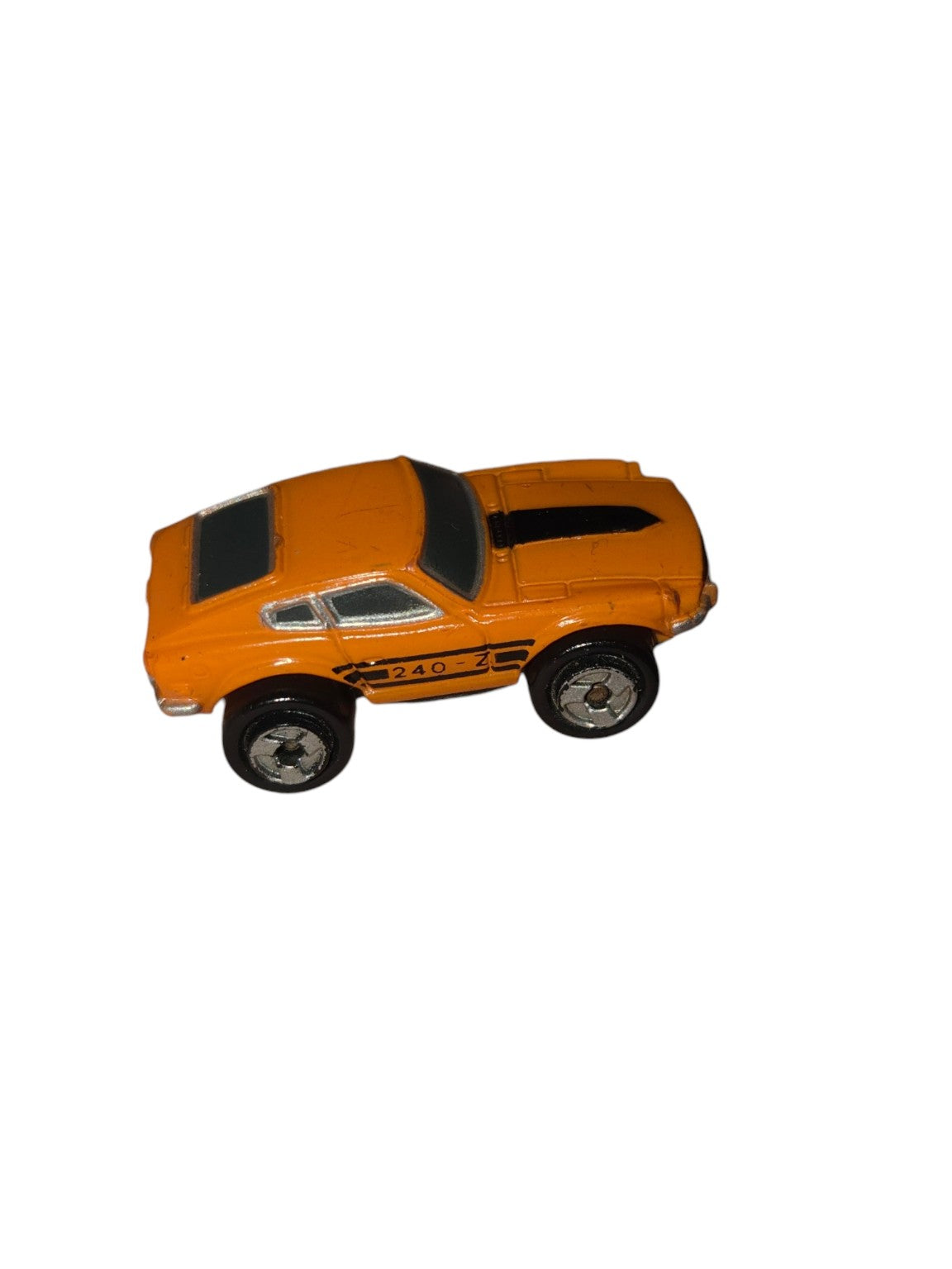 Micro Machines orange Datsun 240Z opposite side and rear