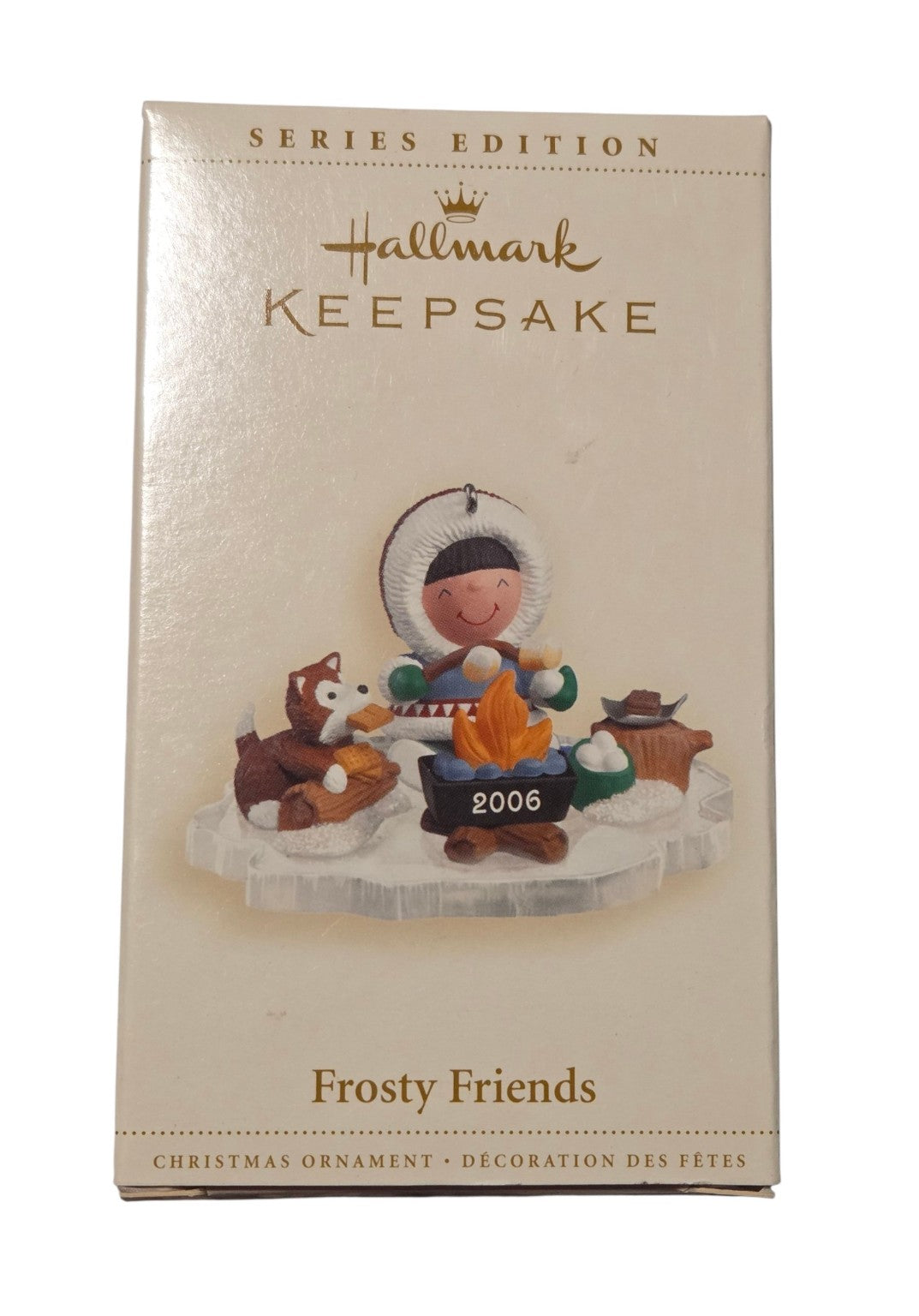 2006 Hallmark Frosty Friends number 27 ornament original box front