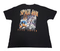 Front of black Space Jam Tune Squad graphic T-shirt
