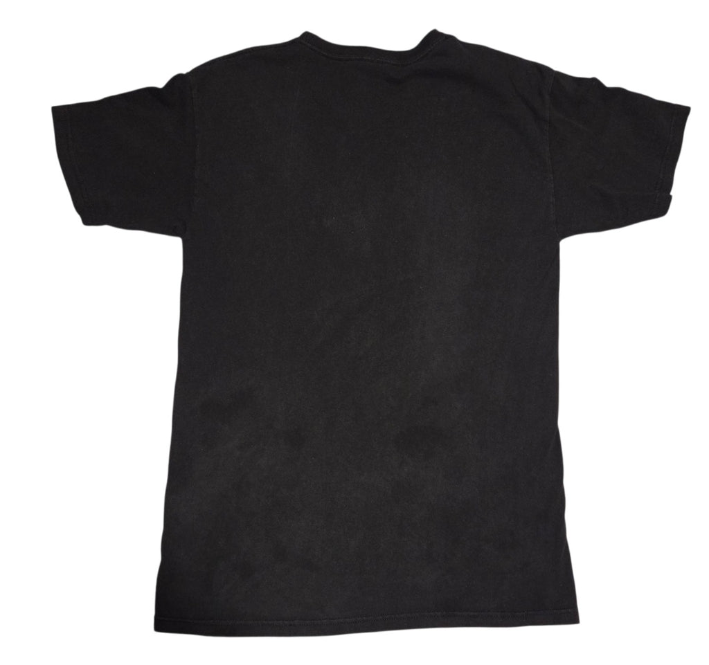 Plain back of pre-owned black Princess Mononoke Medium shirt