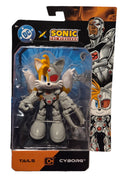 2025 JAKKS Pacific DC x Sonic Tails as Cyborg 5-inch figure new in package front