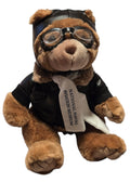 National Naval Aviation Museum aviator teddy bear front with goggles and scarf