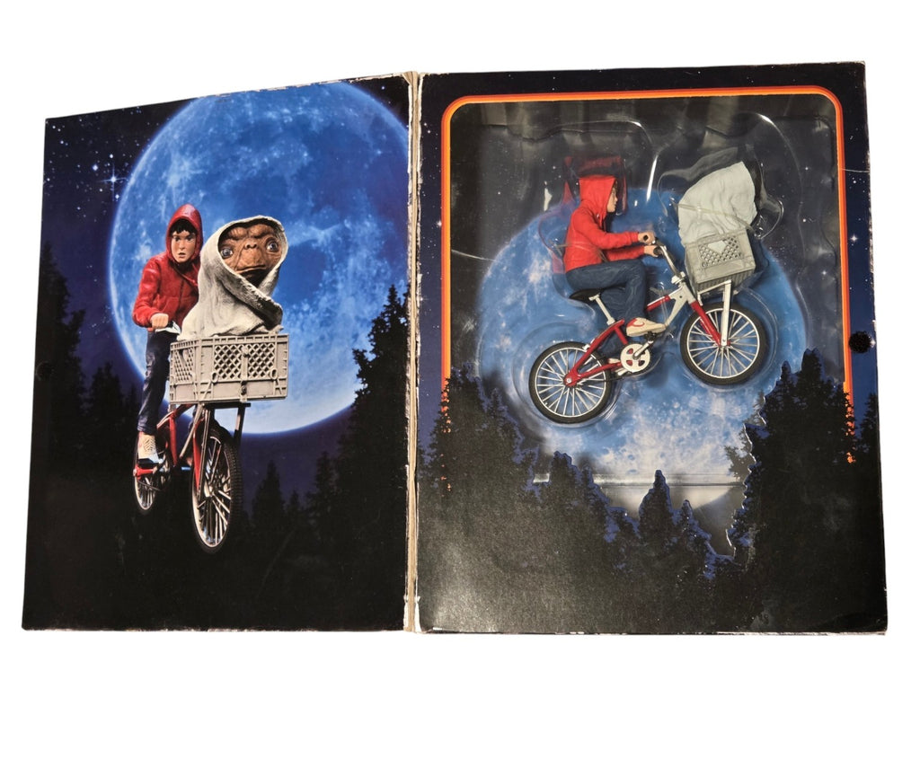 Open display flap and figures still secured in packaging