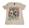 Front of Jonas Brothers Tulsa October 3 2023 concert T-shirt, Medium cream