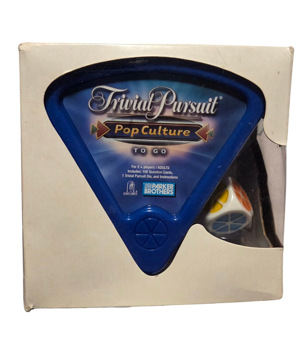 2004 Trivial Pursuit Pop Culture To Go boxed game front