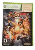 Street Fighter X Tekken Xbox 360 front cover
