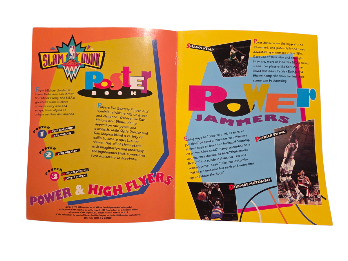 Publication details and Power Jammers interior pages