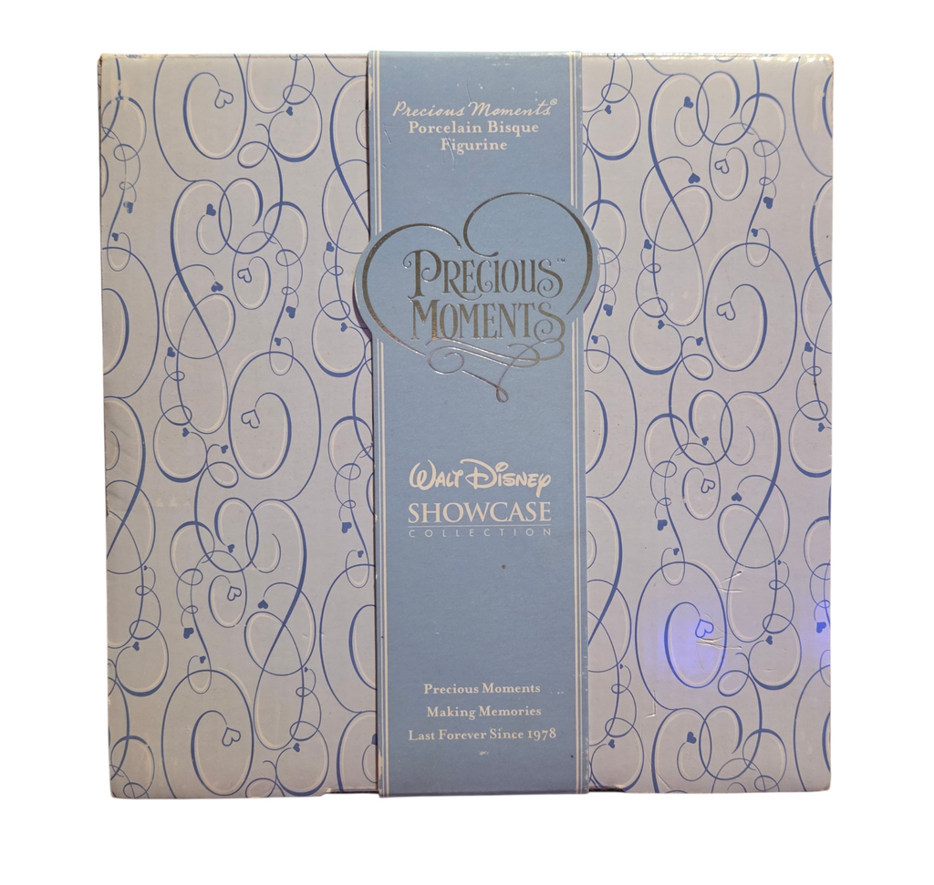 Original Precious Moments Walt Disney Showcase Collection box with visible wear
