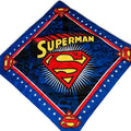 DC Comics Superman Stars & Shield Handkerchief / Bandana – New With Tags