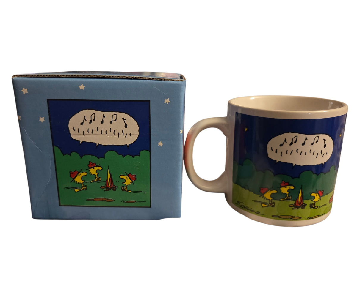 Willitts Designs – Peanuts Snoopy Beaglescout Camping Stoneware Mug – With Box
