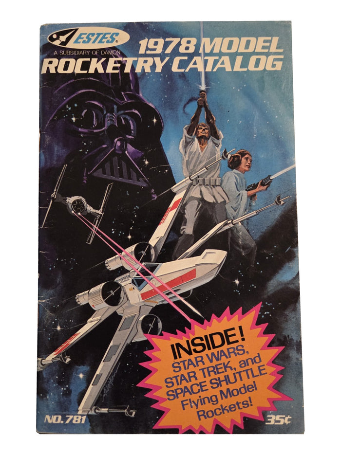 Front cover, 1978 Estes Model Rocketry Catalog No. 781