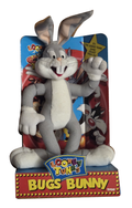 1994 Tyco Bugs Bunny plush in original display packaging, front on white background