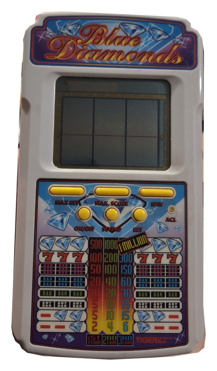 Front of 1995 Tiger Blue Diamonds game