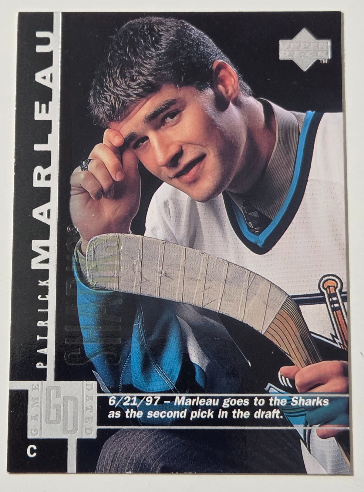 Patrick Marleau Upper Deck #354 Star Rookies front