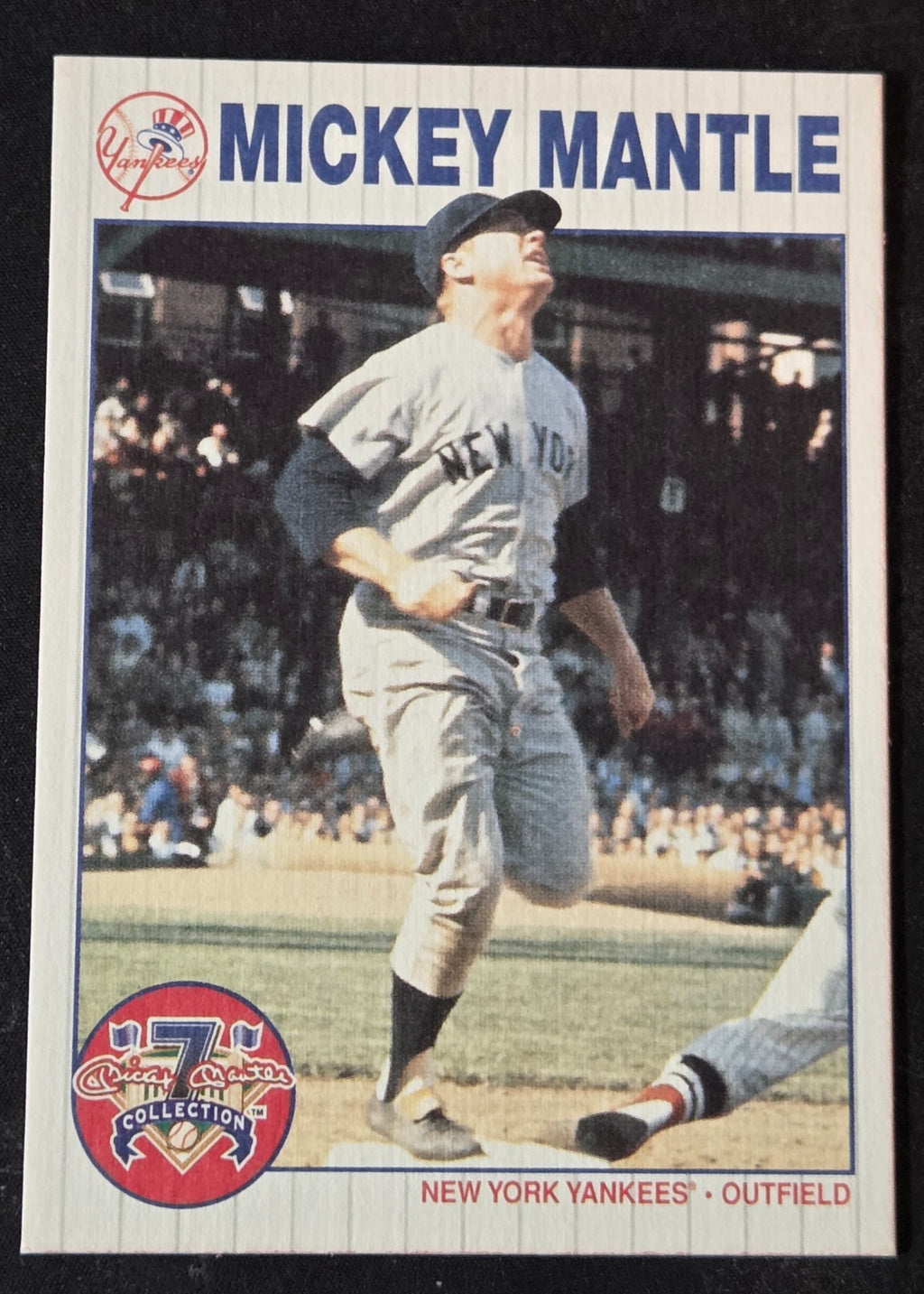 1997 Score Board Shoe Box Collection Mickey Mantle 62 1962 Tribute front
