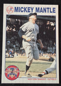 1997 Score Board Shoe Box Collection Mickey Mantle 62 1962 Tribute front