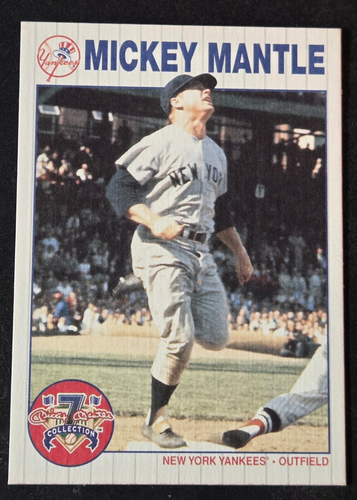 1997 Score Board Shoe Box Collection Mickey Mantle 62 1962 Tribute front