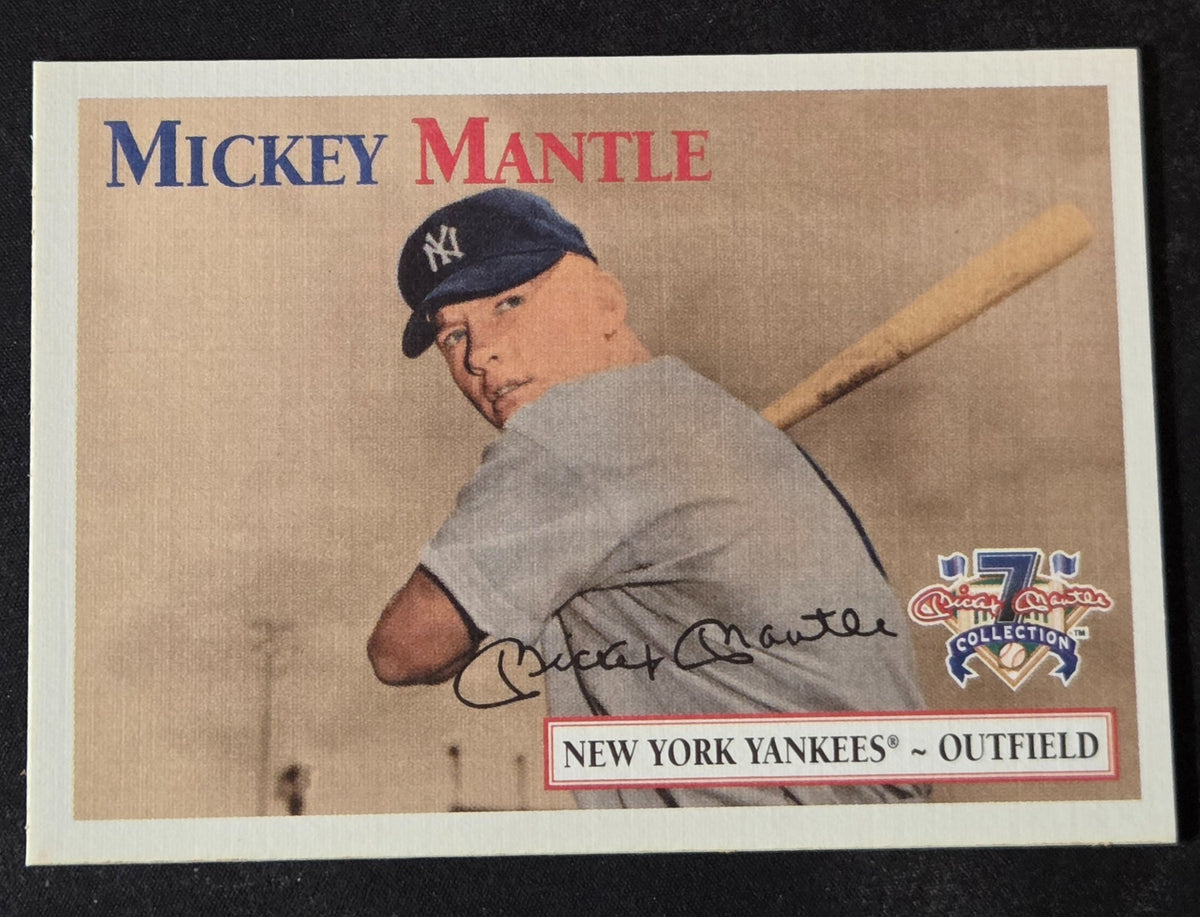 1997 Score Board Shoe Box Collection Mickey Mantle 51 1951 Tribute front