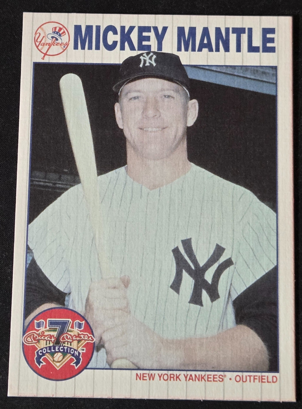 1997 Score Board Shoe Box Collection Mickey Mantle 63 1963 Tribute front