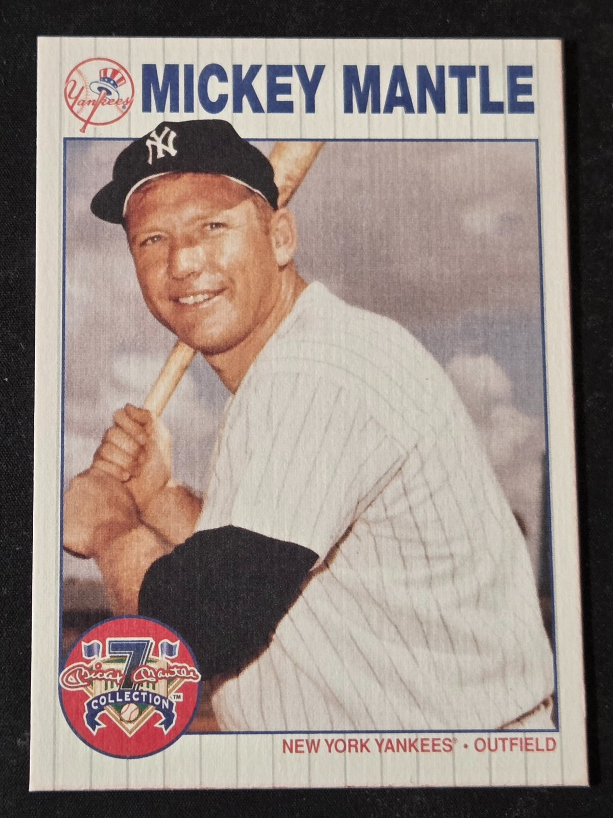 1997 Score Board Shoe Box Collection Mickey Mantle 64 1964 Tribute front