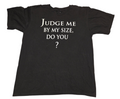 Disney Parks Yoda Judge Me By My Size black youth large T-shirt front