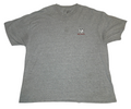 Big Dogs gray XL T-shirt front with small dog logo