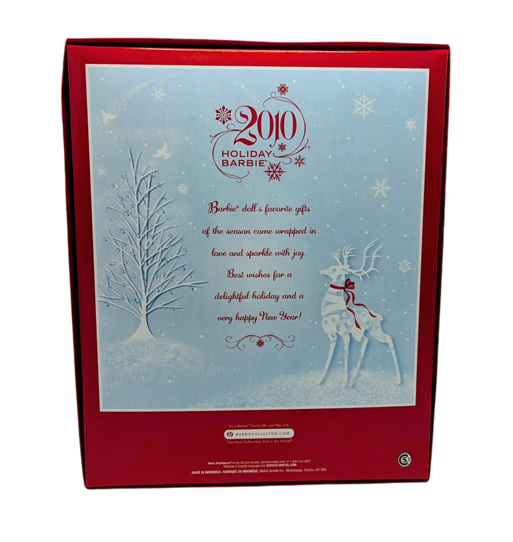 2010 Mattel Barbie Collector Holiday Barbie Doll R4545 image 2
