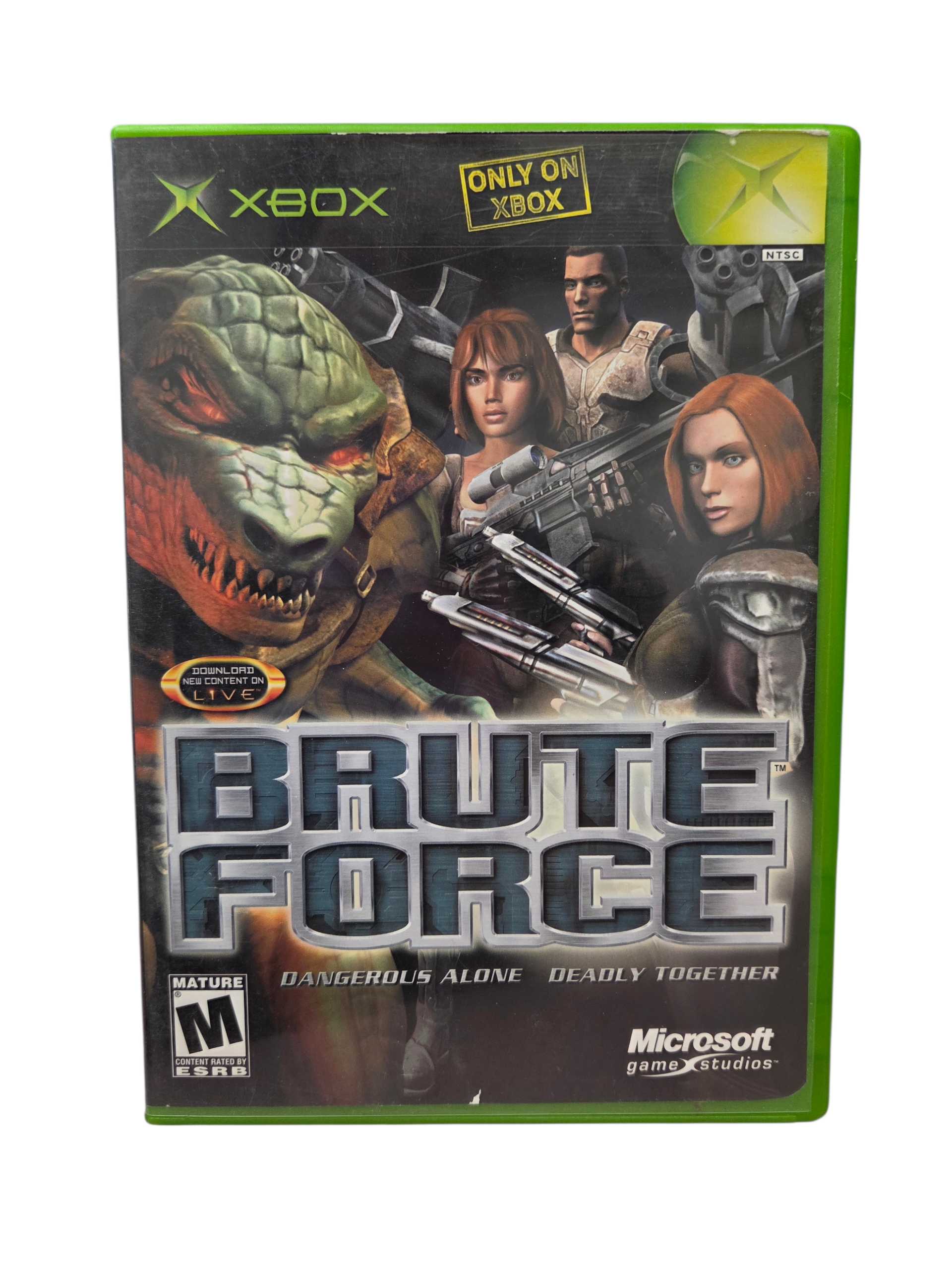 2003 Microsoft Studios Brute Force Xbox CIB