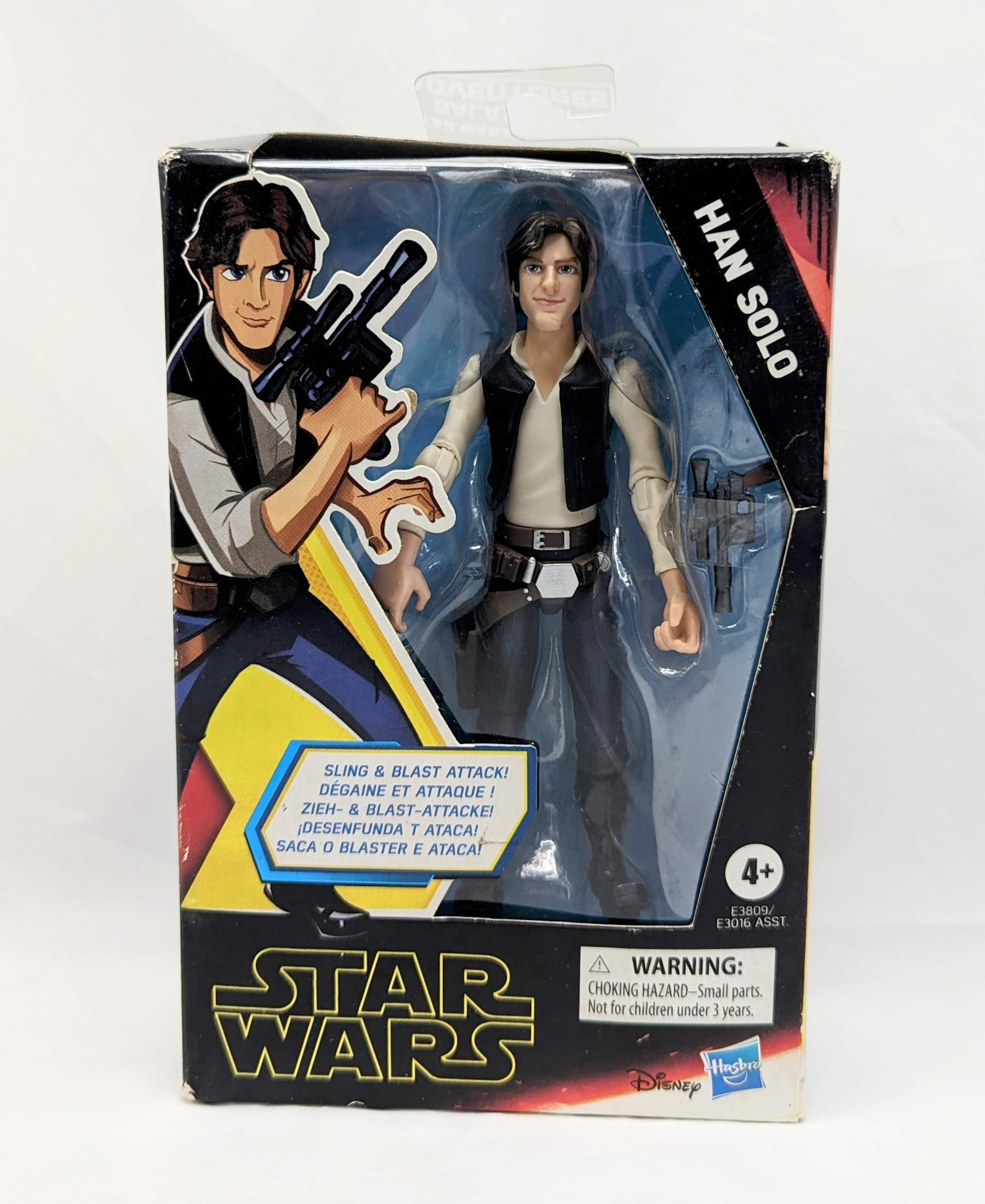 2019 Star Wars Galaxy of Adventure Han Solo Action Figure 5"