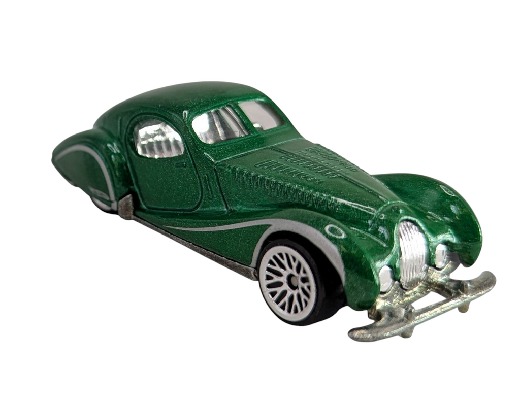 1987 Hot Wheels Roadster Talbot Lago Metalflake Green - Loose image 2
