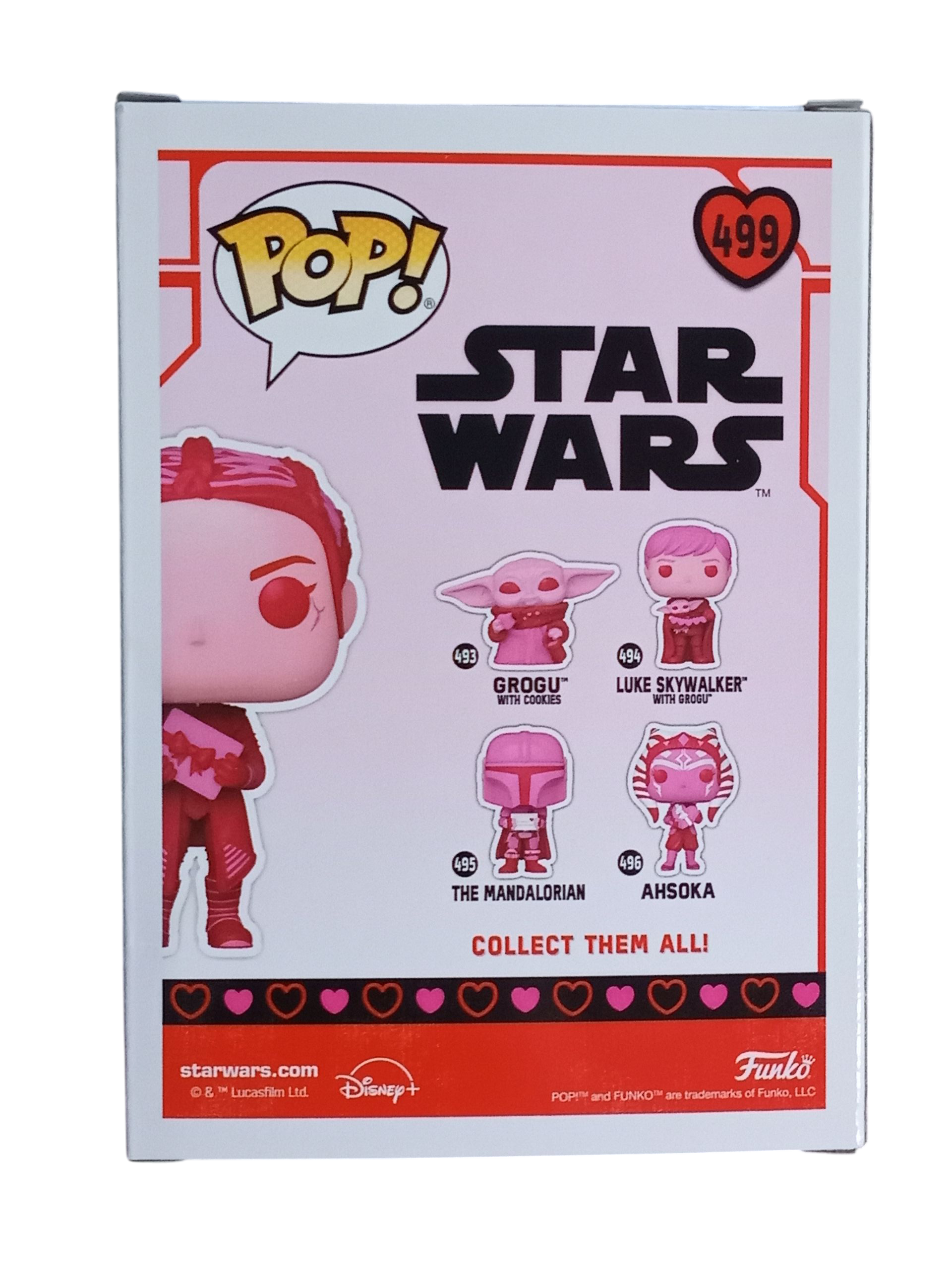 Funko Pop Star Wars #499 Fennec Shand Valentine Special Edition Vinyl Figure image 2