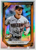 2021 Topps Gallery Gold Rainbow Foil Pavin Smith RC #57 Arizona Diamondbacks /25