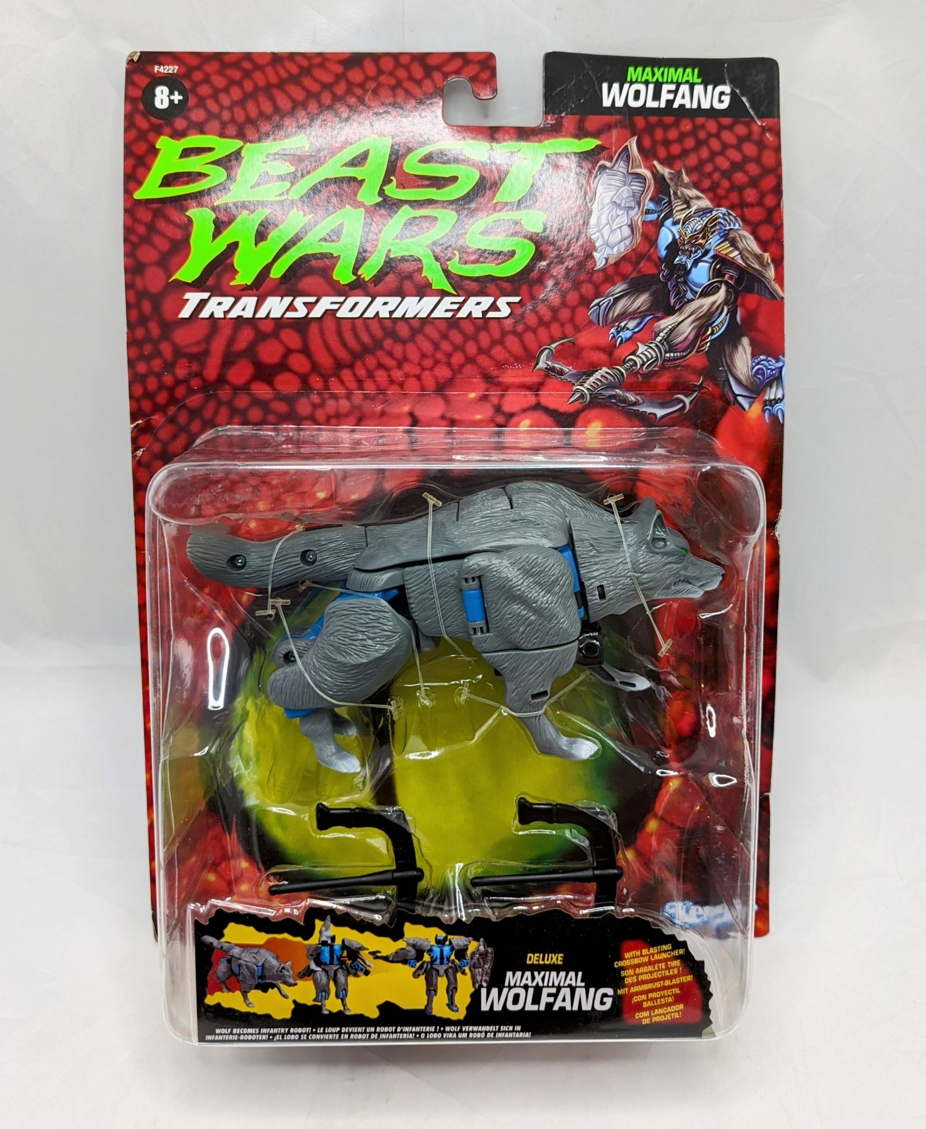 2022 Hasbro Transformers Beast Wars Deluxe Maximal Wolfgang Action Figure