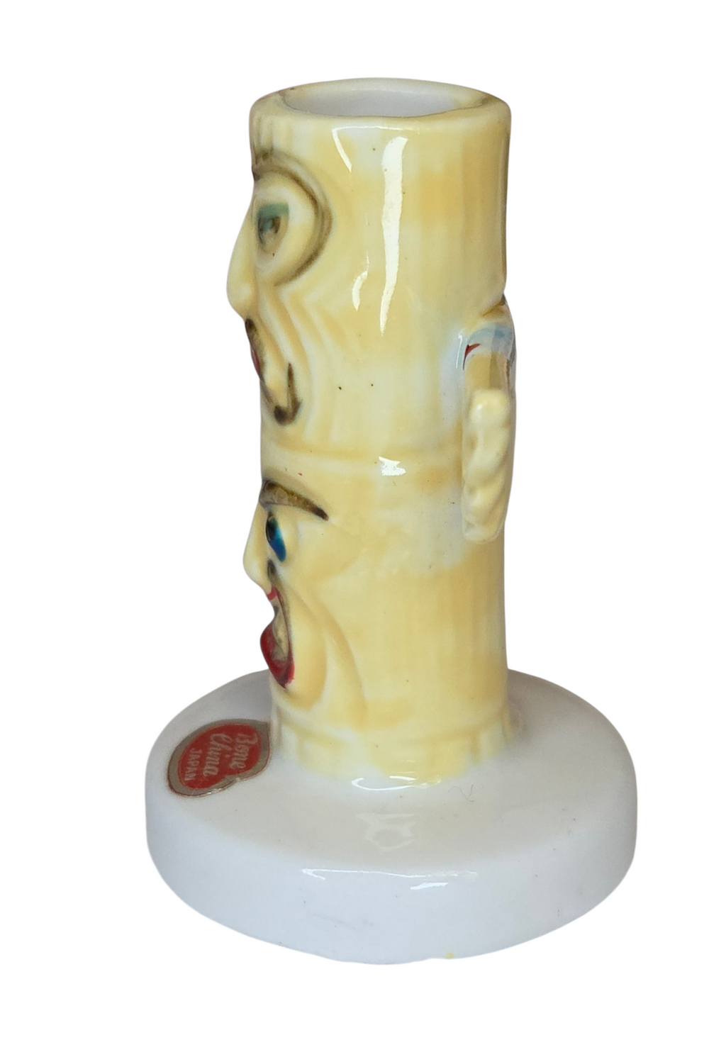 Vintage Japan Bone China Totem Pole Toothpick Holder image 4