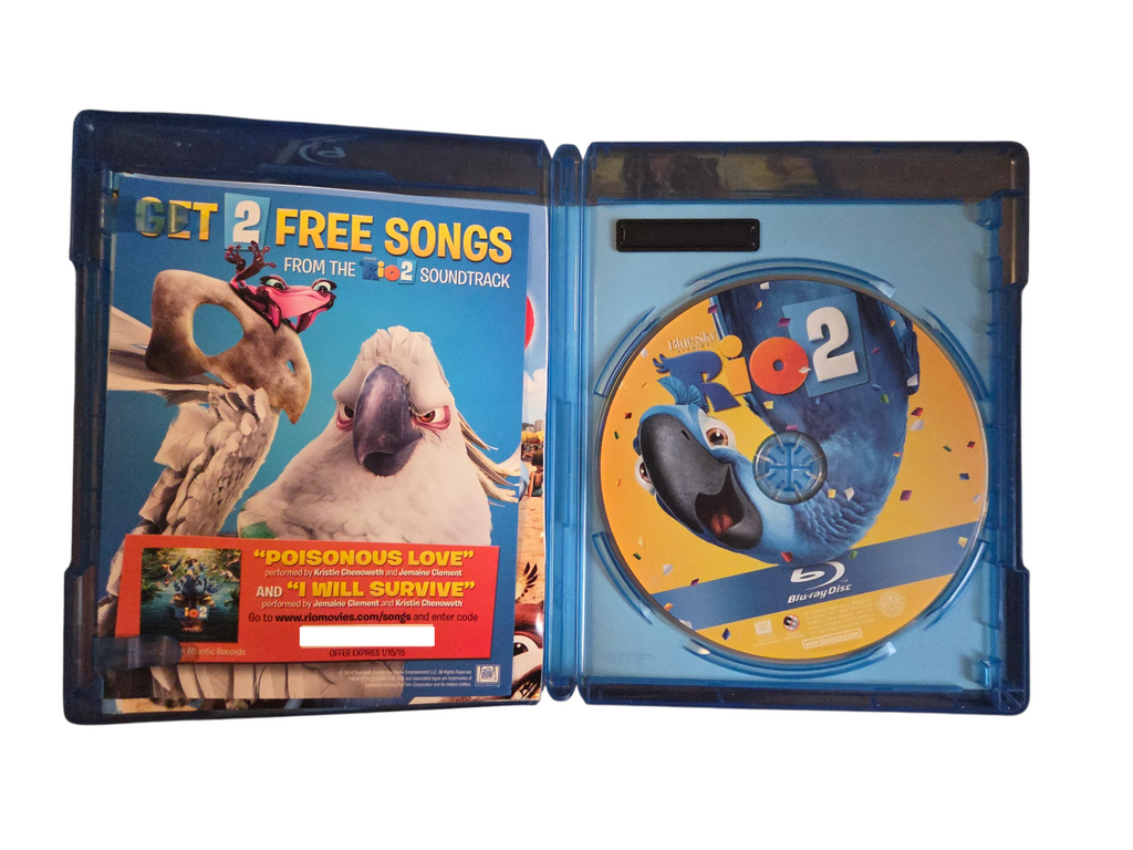 2014 20th Century Fox Rio 2 Blu-ray - No DVD/Digital image 2