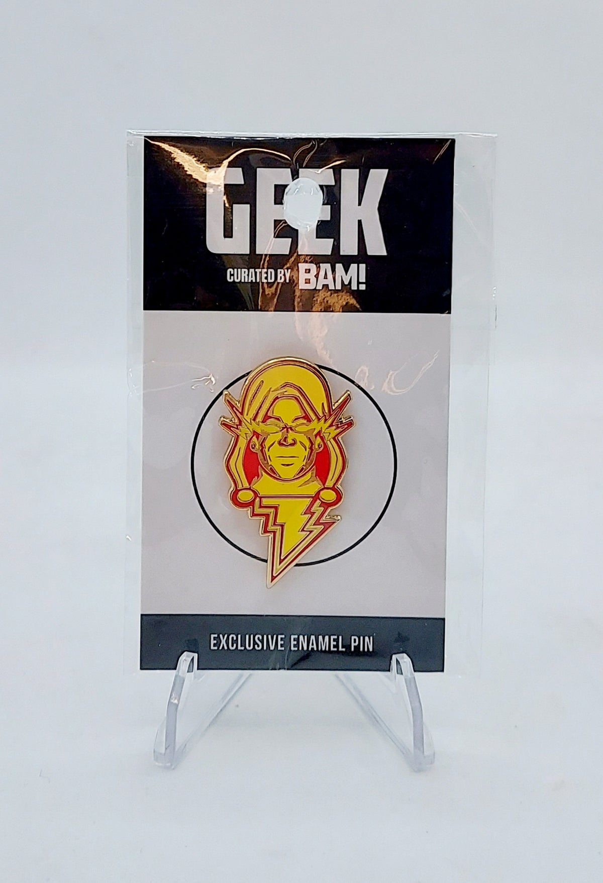 Exclusive BAM Geek Shazam! Variant Enamel Pin 33/99