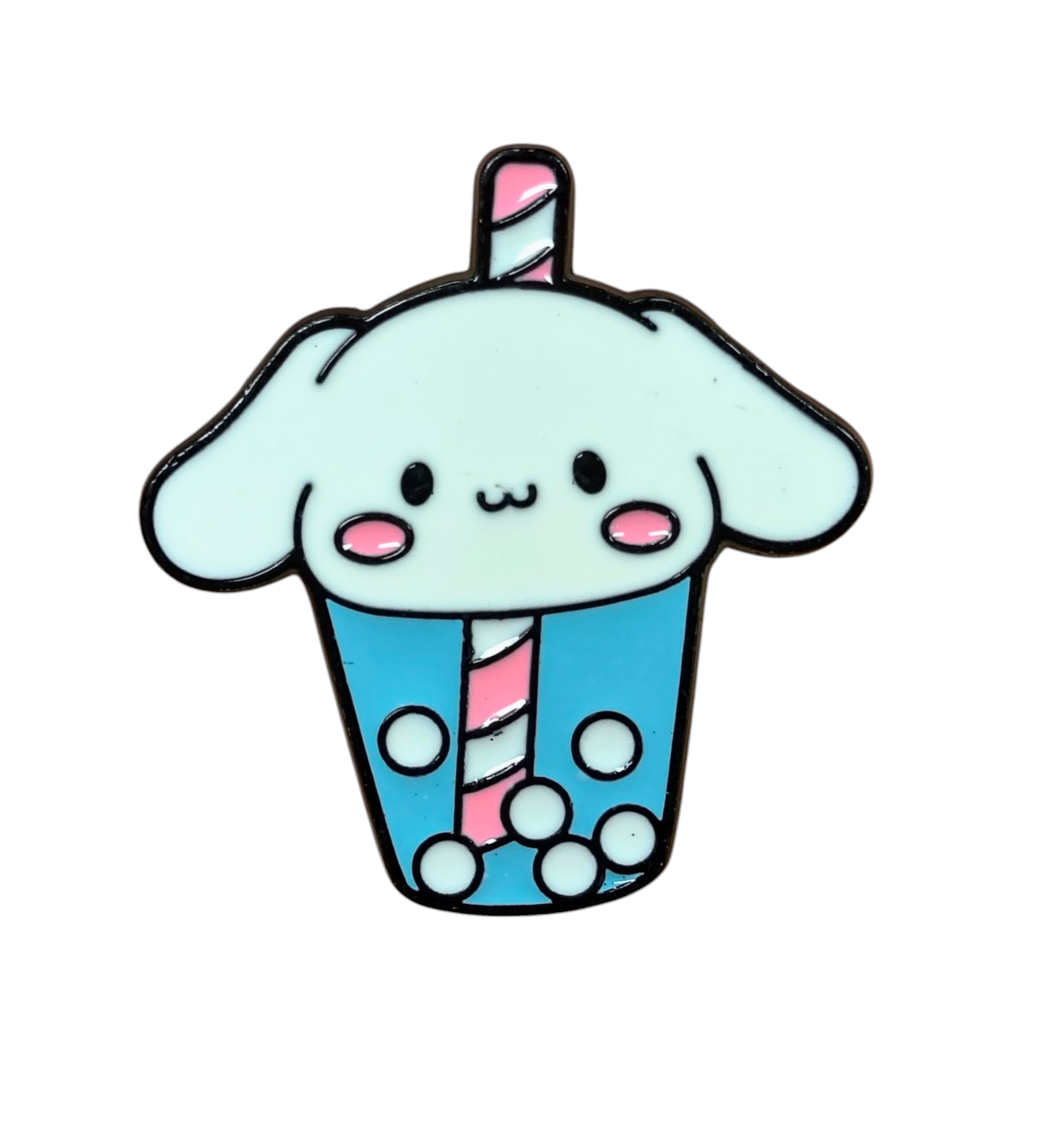 Sanrio Hello Kitty - Cinnamoroll Boba Tea Character Enamel Pin